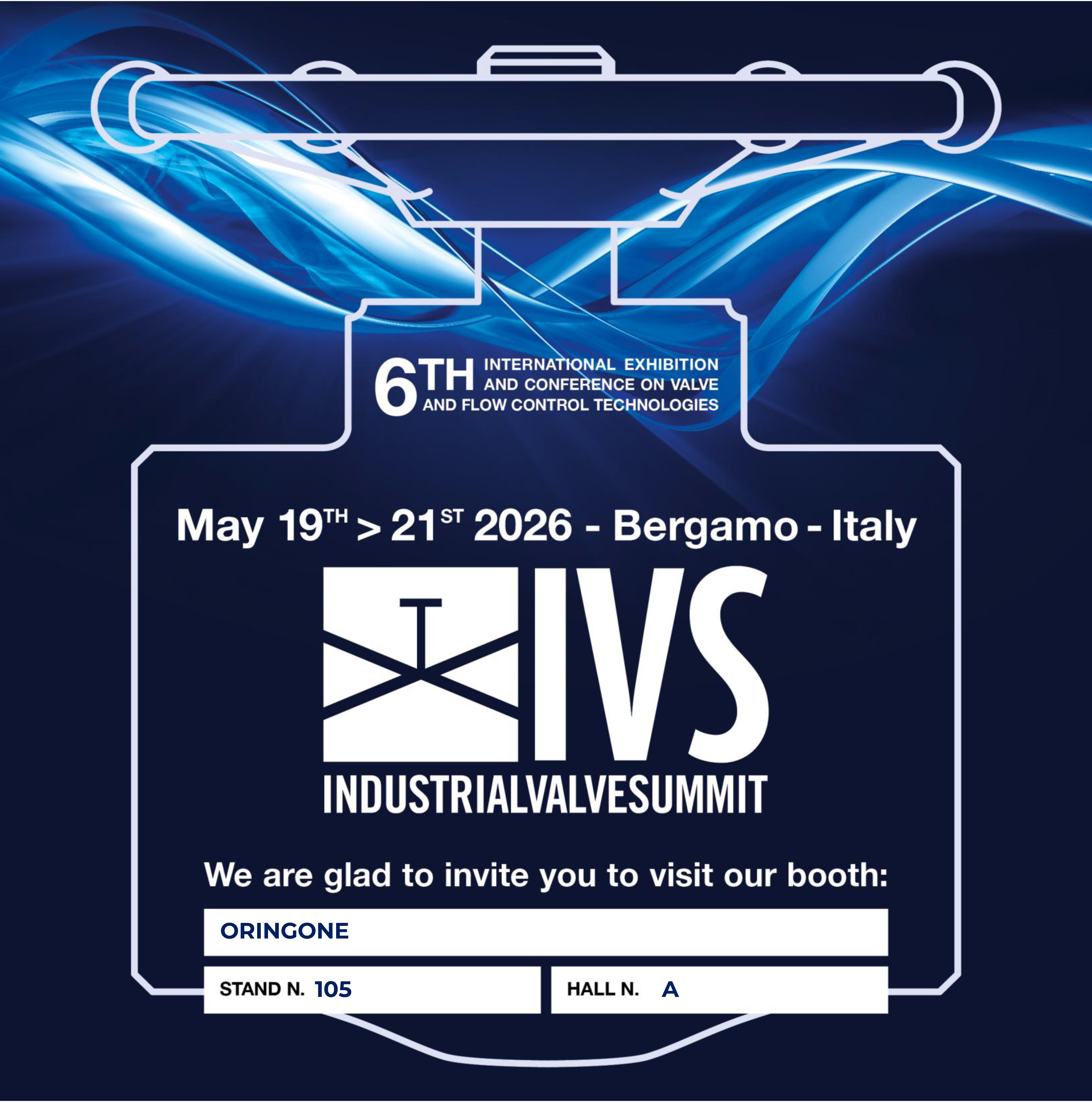 IVS Bergamo: Oringone protagonista alla fiera internazionale delle valvole